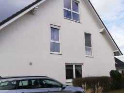 Vorher, private Fassade